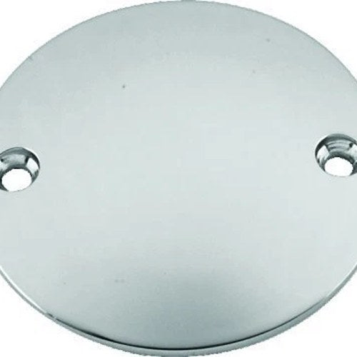Chrome Timer Ignition Points Cover 2-Bolt - Sportster XL 86-22 & Big Twin 70-99