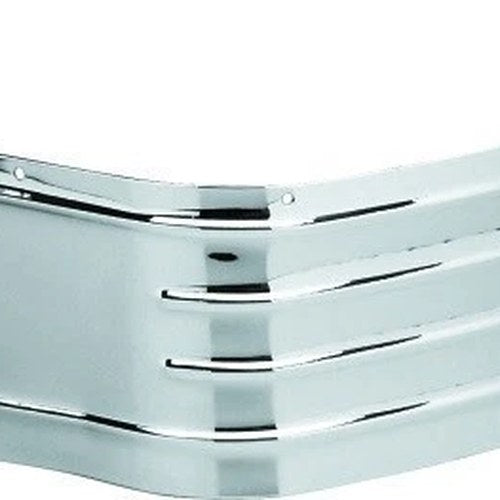 Chrome Ribbed Front Fender Skirt 80-13 Touring 86-06 Flst