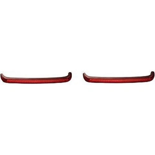 Custom Dynamics Red Non-Sequential Low-Profile Bagz LED Lights 97-13 FLHT/FLHR