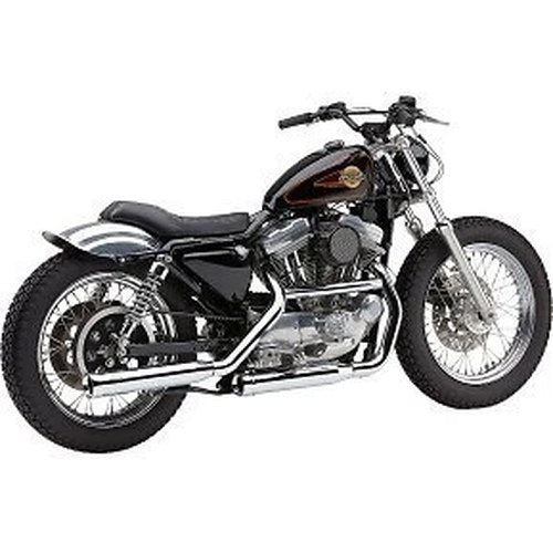Cobra 6036 Chrome Neighbor Hater Slip-On Mufflers '86-'03 XL