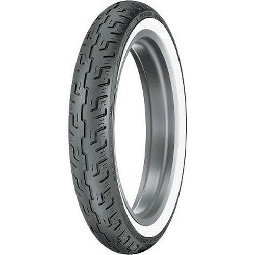 Dunlop D401 V-Twin Street Front Motorcycle Www Wide Whitewall Tire 100/90-19 57H