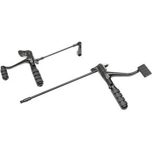 Drag Specialties 1622-0487 Black Forward Control Kit for Sportster 14-20