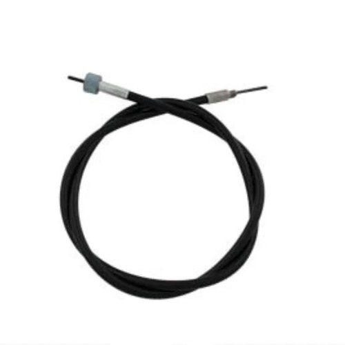 V-Twin 36-0603 Black 38.5" Speedometer Speedo Cable with 12mm Top Nut for Harley