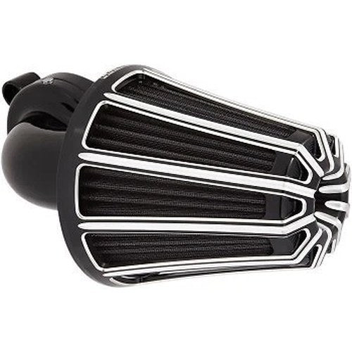 Arlen Ness Black 10-Gauge Monster Sucker Air Cleaner Kit for Sportster 91-20