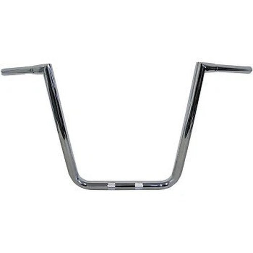 LA Choppers LA-7362-16 Chrome 16" 1-1/4" Twin Peaks Hefty Big Twin Handlebar