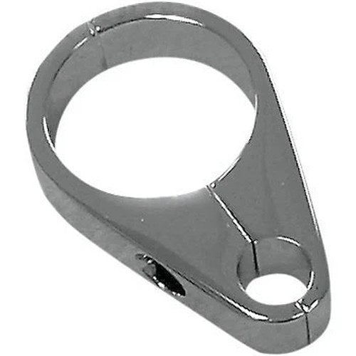 Drag Specialties 0658-0030 Chrome Clutch Cable Clamp for 1.5" Bars