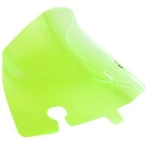 Klock Werks KWW-01-0651 Green Ice Kolor 4" Flare Windshield Batwing Harley 14-22