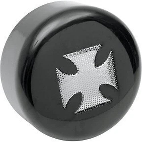 Drag Specialties 2107-0029 Black Cross Horn Cover for Harley
