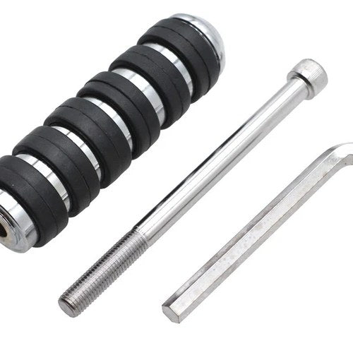 V-Twin 21-1665 Chrome Extended Iso Anti-Vibe Shifter Peg for Harley
