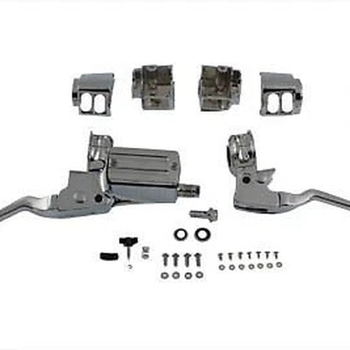 V-Twin 22-1069 Chrome Handlebar Control Kit for Fxr & XL 82-83