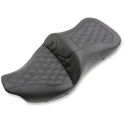 Saddlemen GelCore Lattice Stitch Extended Reach Heated Road Sofa Seat for 08-24