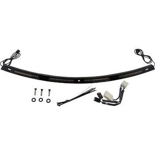 Custom Dynamics CD-WT2-SEQ-05-B Black Sequential LED Batwing Windshield Trim