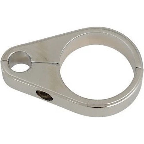 Drag Specialties DS-233091 Chrome Clutch Cable Clamp for 1-3/8" Frame / Tubing