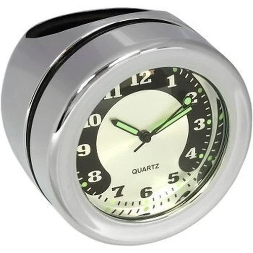 Drag Specialties 2212-0727 Handlebar Mounted Clock for 1-1/4" Handlebars