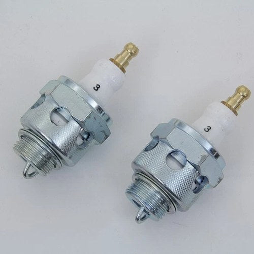 V-Twin 49-0980 Replica 18mm Spark Plug Set