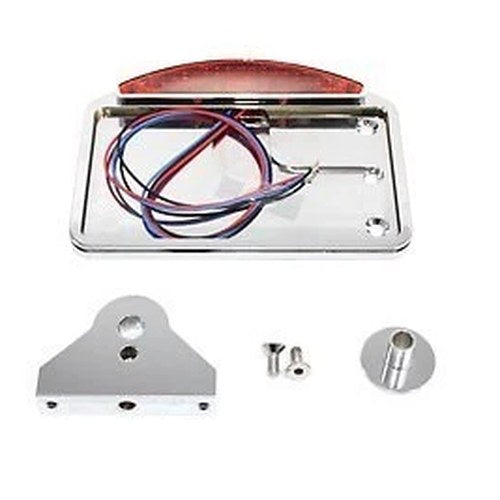V-Twin 33-0721 Chrome LED Slice Style Tail Lamp Assembly