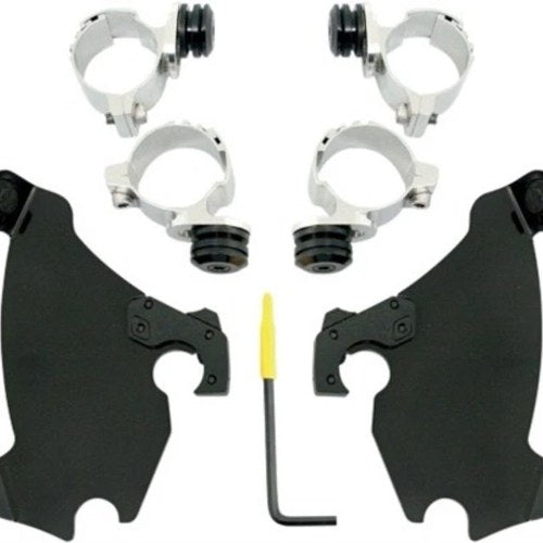 Memphis Shades MEB1981 Black Gauntlet Fairing Hardware Mounting Kit