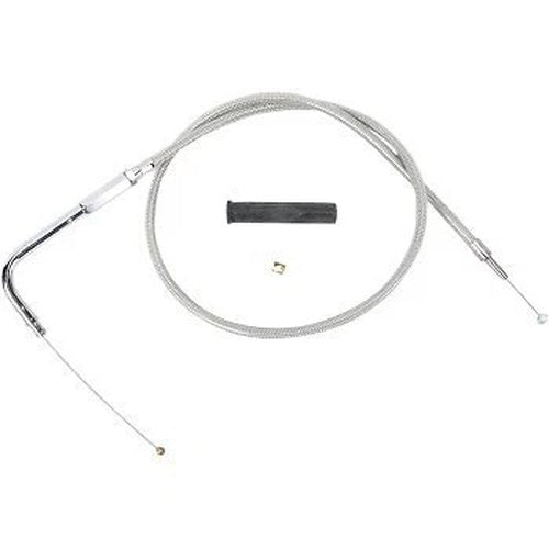 Drag Specialties 0650-0297 Stainless Braided Throttle Cable
