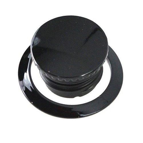 V-Twin 38-7064 Flush Mount Gas Cap Black