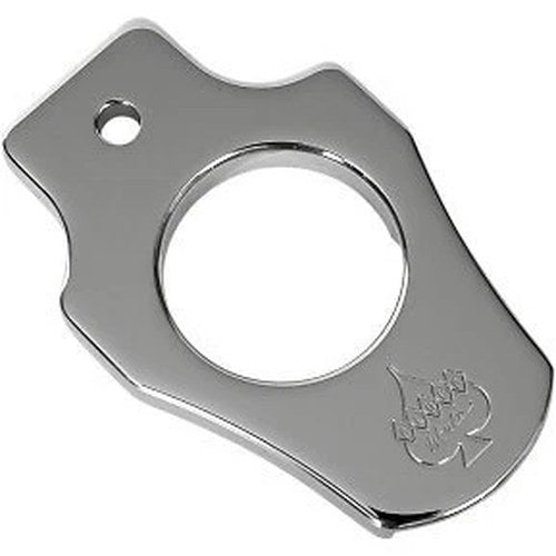 Klock Werks KW05-02-0101 Chrome Ignition Switch Mount for Softail 00-17