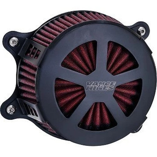 Vance & Hines 41467 VO2 Radiant V Air Cleaner- XL - Black