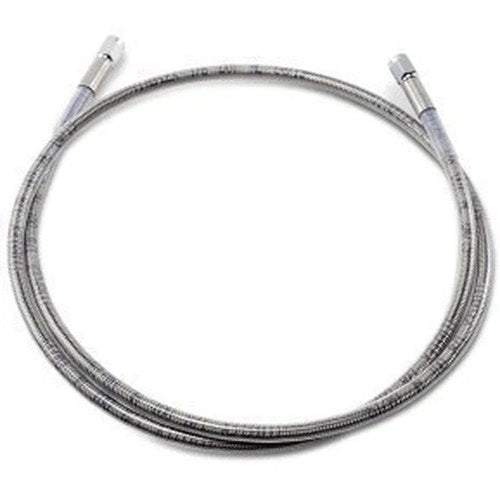 Drag Specialties DS098847 Universal Brake Line- Clear-Coated - 47"