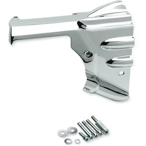 Kuryakyn 8201 Chrome Engine Transmission Interface Cover fr Harley Touring 02-06