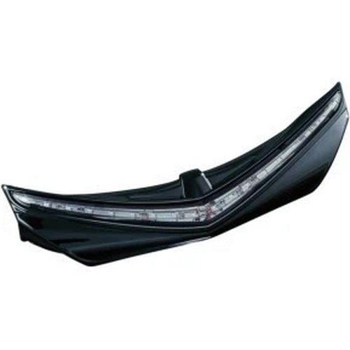 Kuryakyn 3248 Black LED Rear Fender Tip for 12-17 Honda Gold Wing GL1800