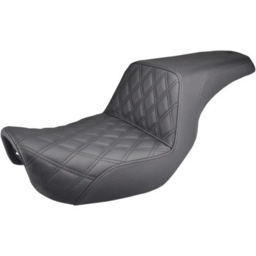 Saddlemen 806-04-172 Step-Up Seat Front Lattice Stitch for 06-17 Dyna