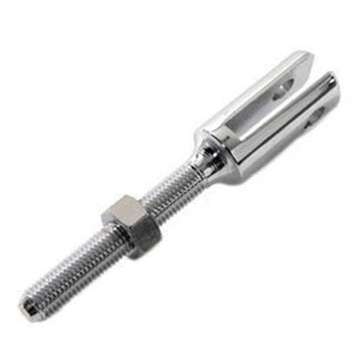 V-Twin 23-0122 Brake Pedal Plunger Clevis Chrome