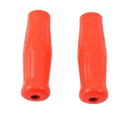 V-Twin 28-0376 Orange Grip Set 1909 Style