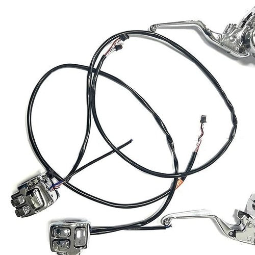 V-Twin 22-1842 Handlebar Control Kit Chrome