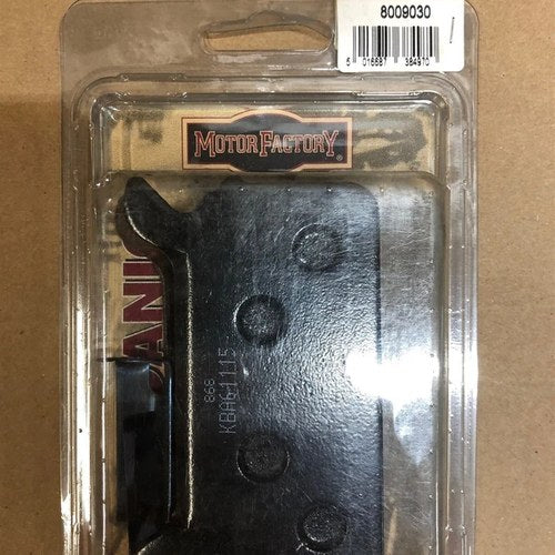 Organic Rear Brake Pads for Harley Davidson Touring 86-99