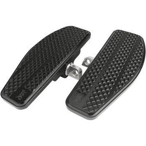 Thrashin Supply CO Black Mini Driver Floorboards for Harley Male Mount