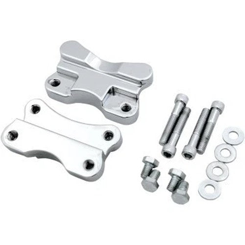 Drag Specialites Fender-To-Fork Adapters for 21" Wheel Harley 86-17 Flst