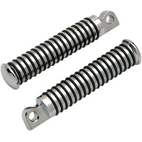 Drag Specialties DS-253342 Chrome O-Ring Sundance Extended 5" Male Footpegs