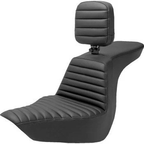 Saddlemen Tour Step-Up Seat Tuck N Roll with Backrest for 18-23 FLSB/FXLR