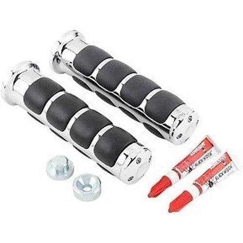 Kuryakyn 6190 Chrome Iso Hand Grips for 97-03 Valkyrie GL1500C