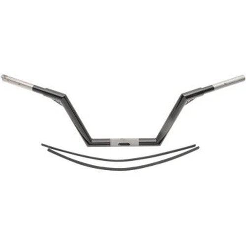 Trask Black 1-1/4" V-Line Handlebars for 15-21 Road Glide Clamp Not Included