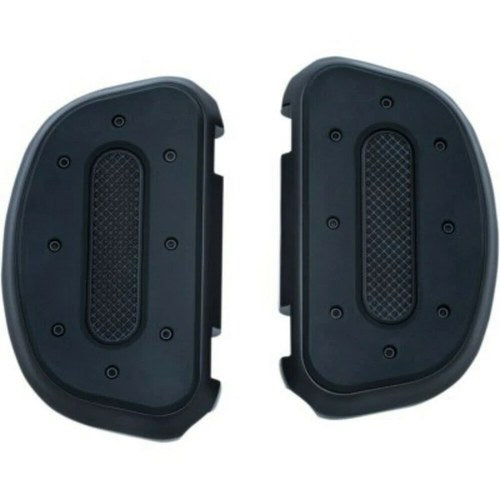 Kuryakyn 7044 Black Heavy Industry Passenger Floorboard Boards for Harley Kits
