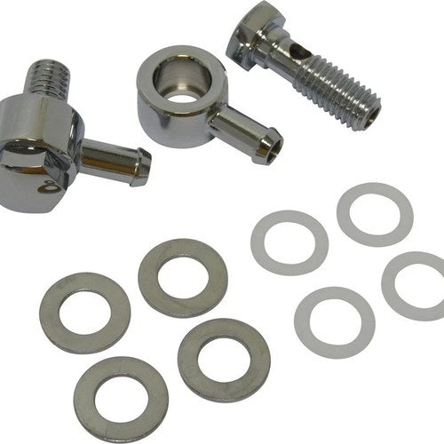HardDrive 38-133 / 820-50547 Chrome Air Cleaner Breather Bolts - Sportster 91-16