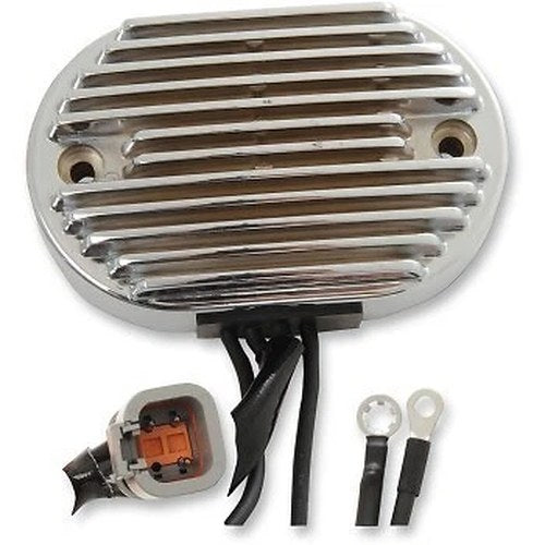 Drag Specialties 2112-0803 Chrome Solid-State Regulator for 01-06 Softail