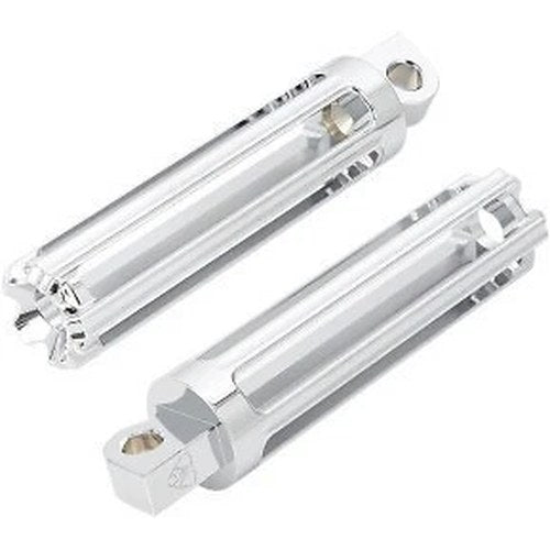 Arlen Ness 06-104 Chrome 10-Gauge Foot Pegs for Harley Male Mount