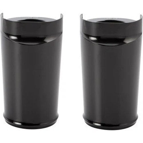 Arlen Ness 20-033 Fork Boot Covers- Black Smooth for 14-23 Touring