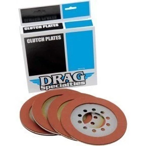 Drag Specialties 1131-0428 Clutch Friction Plate Set for 41-67 Big Twin