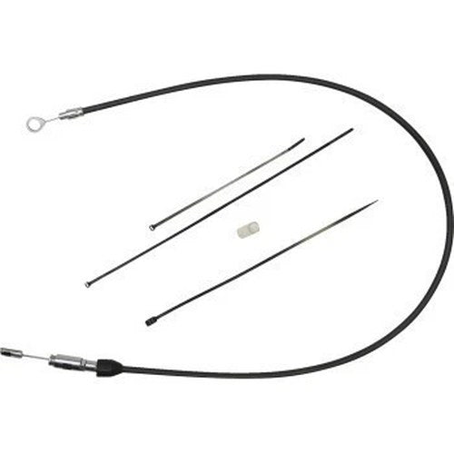 Drag Specialties 0652-2865 Upper Clutch Cable- 54" - Black/Chrome