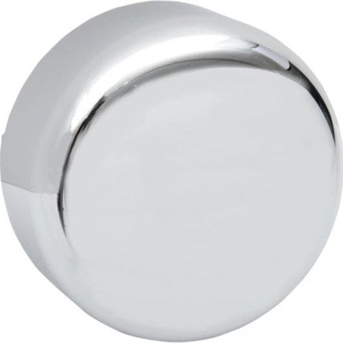 Drag Specialites 2107-0043 Chrome Smooth Round Horn Cover for Harley "Cowbell"