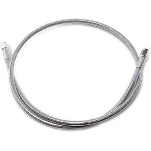 Drag Specialties DS098840 Universal Brake Line- Clear-Coated - 40"