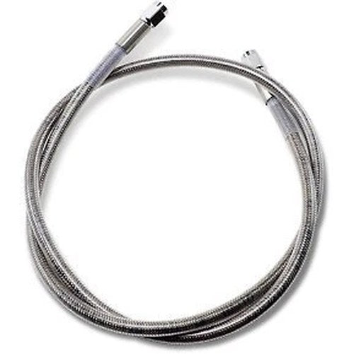 Drag Specialties DS098838 Universal Brake Line- Clear-Coated - 38"