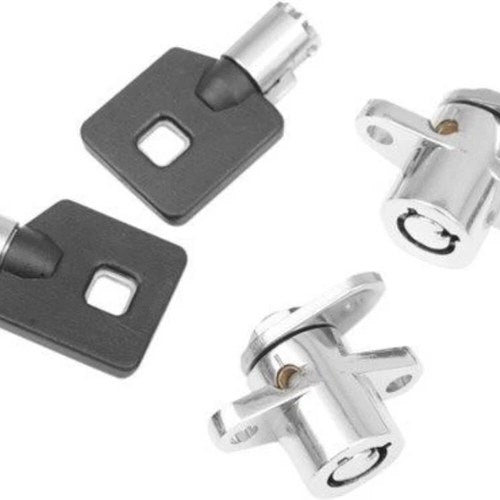 Drag Specialties 3501-0867 Saddlebag Lock Set w Keys for Harley OEM Saddlebags